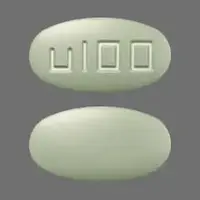 Briviact (Brivaracetam (oral/injection) [ briv-a-ra-se-tam ])-u100-100 mg-Gray-Oval