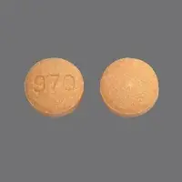 Buprenorphine/naloxone (oromucosal, sublingual) (Buprenorphine/naloxone [ bue-pre-nor-feen, nal-ox-one ])-970-8 mg (base) / 2 mg (base)-Orange-Round