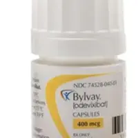 Bylvay (Odevixibat)-A400-400 mcg-Orange & White-Capsule-shape