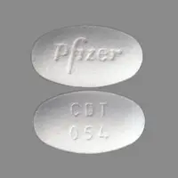 Caduet (Amlodipine and atorvastatin [ am-loe-di-peen-and-a-tor-va-sta-tin ])-CDT 054 Pfizer-5 mg / 40 mg-White-Oval