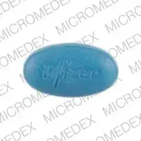 Caduet (Amlodipine and atorvastatin [ am-loe-di-peen-and-a-tor-va-sta-tin ])-CDT 104 Pfizer-10 mg / 40 mg-Blue-Oval