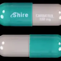 Carbatrol (Carbamazepine (oral) [ kar-ba-maz-e-peen ])-Shire CARBATROL 200 mg-200 mg-Gray / Blue-Capsule-shape