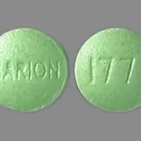 Cardizem (Diltiazem [ dil-tye-a-zem ])-1771 MARION-30 mg-Green-Round