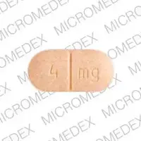 Cardura (Doxazosin [ dox-ay-zo-sin ])-CARDURA 4 mg-4 mg-Orange-Oval