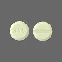 Clozapine (Clozapine [ kloe-za-peen ])-345-25 mg-Yellow-Round