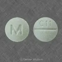 Clozapine (Clozapine [ kloe-za-peen ])-C11 M-100 mg-Green-Round