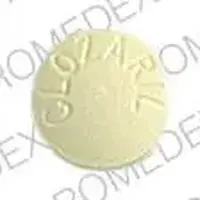 Clozaril (Clozapine [ kloe-za-peen ])-CLOZARIL 25-25 mg-Yellow-Round