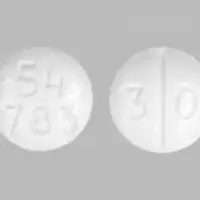 Codeine (Codeine [ koe-deen ])-54 783 3 0-30 mg-White-Round