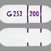 Conzip (Tramadol [ tram-a-dol ])-G 253 200-200 mg-White-Capsule-shape