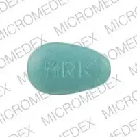 Cozaar (Losartan [ loe-sar-tan ])-MRK 960-100 mg-Green-Egg-shape