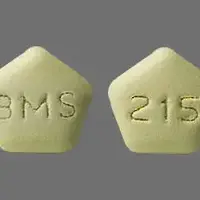 Daklinza (Daclatasvir [ dak-lat-as-vir ])-BMS 215-60 mg-Green-Five-sided