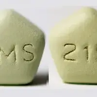 Daklinza (Daclatasvir [ dak-lat-as-vir ])-BMS 215-60 mg-Green-Five-sided