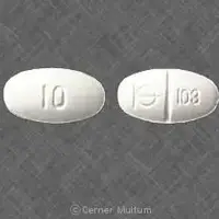 Demadex (Torsemide (oral/injection) [ tor-se-mide ])-Logo 103 10-10 mg-White-Oval