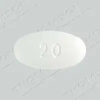 Demadex (Torsemide (oral/injection) [ tor-se-mide ])-Logo 104 20-20 mg-White-Oval