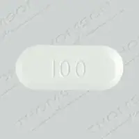 Demadex (Torsemide (oral/injection) [ tor-se-mide ])-Logo 105 100-100 mg-White-Capsule-shape