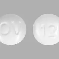 Desoxyn (Methamphetamine [ meth-am-fet-a-meen ])-OV 12-5 mg-White-Round