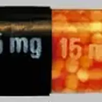 Dexedrine spansule (Dextroamphetamine [ dex-tro-am-fet-a-meen ])-3514 15 mg SB 15 mg-15 mg-Brown & Clear-Capsule-shape