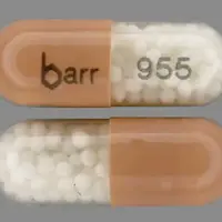 Dextroamphetamine (Dextroamphetamine [ dex-tro-am-fet-a-meen ])-barr 955-10 mg-Brown-Capsule-shape