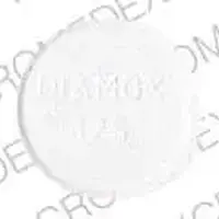 Diamox (Acetazolamide [ a-seet-a-zole-a-mide ])-D1 LL DIAMOX 125-125 MG-White-Round