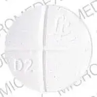 Diamox (Acetazolamide [ a-seet-a-zole-a-mide ])-D2 LL DIAMOX 250-250 MG-White-Round