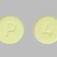 Dilaudid (rectal) (Hydromorphone (rectal) [ hye-dro-mor-fone ])-P 4-4 mg-Yellow-Round