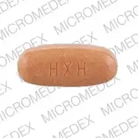 Diovan hct (Hydrochlorothiazide and valsartan [ hye-droe-klor-oh-thye-a-zide-and-val-sar-tan ])-NVR HXH-25 mg / 160 mg-Brown / Orange-Oval