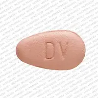 Diovan (Valsartan [ val-sar-tan ])-NVR DV-80 mg-Red-Egg-shape