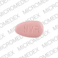 Diovan (Valsartan [ val-sar-tan ])-NVR DV-80 mg-Red-Egg-shape