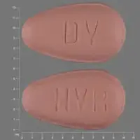 Diovan (Valsartan [ val-sar-tan ])-NVR DV-80 mg-Red-Egg-shape