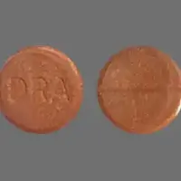 Dramamine (Dimenhydrinate [ dye-men-hye-dri-nate ])-DRA-50 mg-Orange-Round