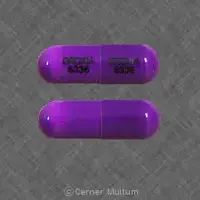 Droxia (Hydroxyurea [ hye-drox-ee-yoo-ree-a ])-DROXIA 6336 DROXIA 6336-300 mg-Purple-Capsule-shape