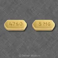 Effient (Prasugrel [ pra-soo-grel ])-5 MG 4760-5 mg-Yellow-Six-sided