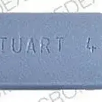 Elavil (Amitriptyline [ a-mee-trip-ti-leen ])-ELAVIL STUART 47-150 mg-Blue-Oval