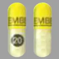 Embeda (Morphine and naltrexone [ mor-feen-and-nal-trex-one ])-EMBEDA 20-morphine 20 mg / naltrexone 0.8 mg-Yellow-Capsule-shape