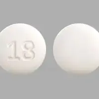 Emflaza (Deflazacort)-18-18 mg-White-Round