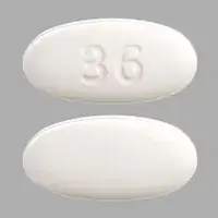 Emflaza (Deflazacort)-36-36 mg-White-Oval