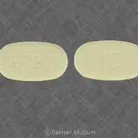 Endocet 10/325 (Acetaminophen and oxycodone [ a-seet-a-min-oh-fen-and-ox-i-koe-done ])-E797 10-650 mg / 10 mg-Yellow-Oval