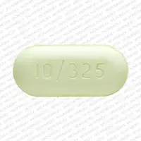 Endocet 5/325 (Acetaminophen and oxycodone [ a-seet-a-min-oh-fen-and-ox-i-koe-done ])-E712 10/325-325 mg / 10 mg-Yellow-Oval