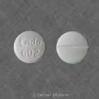 Endocet 10/325 (Acetaminophen and oxycodone [ a-seet-a-min-oh-fen-and-ox-i-koe-done ])-Endo 602-325 mg / 5 mg-White-Round