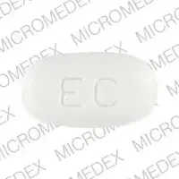 Ery-tab (Erythromycin (oral) [ er-ith-roe-mye-sin ])-a EC-250 mg-White-Oval