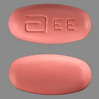 Erythromycin (Erythromycin (oral/injection) [ er-ith-roe-mye-sin ])-a EE-400 mg-Pink-Oval