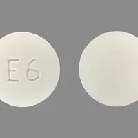 Ethambutol (Ethambutol [ eth-am-bue-tol ])-E6-100 mg-White-Round