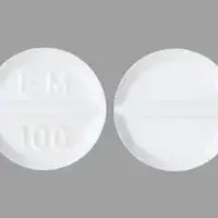 Euthyrox (Levothyroxine [ lee-voe-thye-rox-een ])-EM 100-100 mcg-White-Round