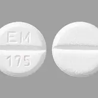 Euthyrox (Levothyroxine [ lee-voe-thye-rox-een ])-EM 175-175 mcg-White-Round