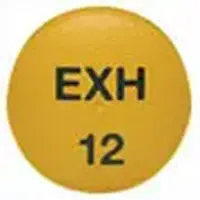 Exalgo (Hydromorphone (oral) [ hye-droe-mor-fone ])-EXH 12-12 mg-Yellow-Round