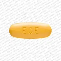 Exforge (Amlodipine and valsartan [ am-loe-de-peen-val-sar-tan ])-NVR ECE-5 mg / 160 mg-Yellow-Oval