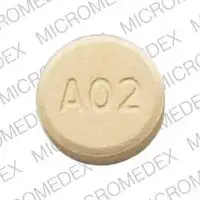 Fazaclo (Clozapine [ kloe-za-peen ])-A02-100 mg-Yellow-Round