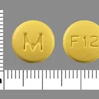 Felodipine (Felodipine [ fe-loe-di-peen ])-M F12-5 mg-Yellow-Round