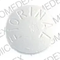 Fiorinal (Aspirin, butalbital, and caffeine [ as-pir-in, bue-tal-bi-tal, kaf-een ])-FIORINAL SANDOZ-325 mg / 50 mg / 40 mg-White-Round