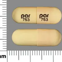 Flutamide (Flutamide (oral) [ floo-ta-mide ])-par 753 par 753-125 mg-Beige-Capsule-shape